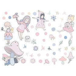 Naklejka Wróżki Różowe