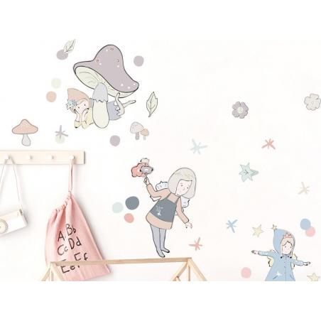 Naklejka Wróżki Pastelowe