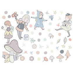 Naklejka Wróżki Pastelowe