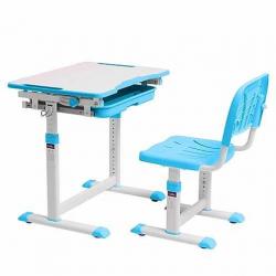 Fun Desk Sorpresa Blue Regulowane Biurko + Krzesełko dla Dzieci