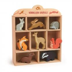 Drewniane figurki do zabawy - Leśne zwierzęta, Tender Leaf Toys