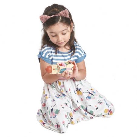 Drewniana układanka, twist - Cyrk, Tender Leaf Toys