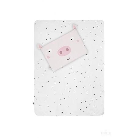 Bellamy - Prześcieradło Hey Piggy 140x70