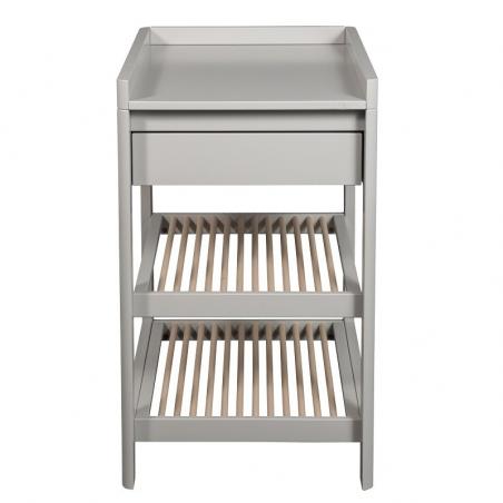 Troll Nursery - Lukas Przewijak na kółkach SOFT GREY