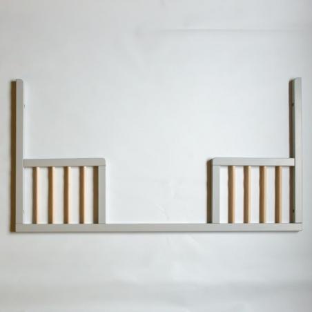 Troll Nursery - Lukas Łóżeczko 120x60 SOFT GREY