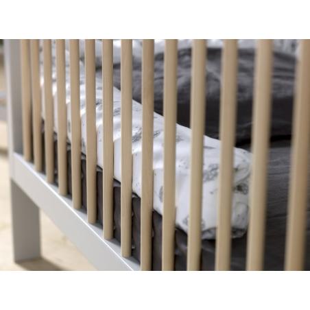 Troll Nursery - Lukas Łóżeczko 120x60 SOFT GREY