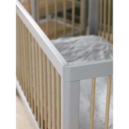 Troll Nursery - Lukas Łóżeczko 120x60 SOFT GREY