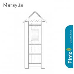 Marsylia - szafa 1-drzwiowa 