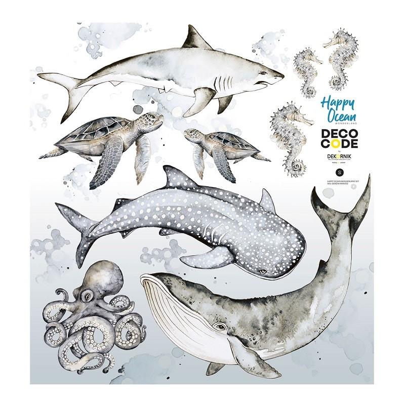 Naklejka Happy Ocean Wonderland Zestaw