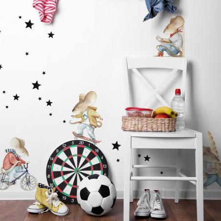 Naklejka Little Mouse Street Set