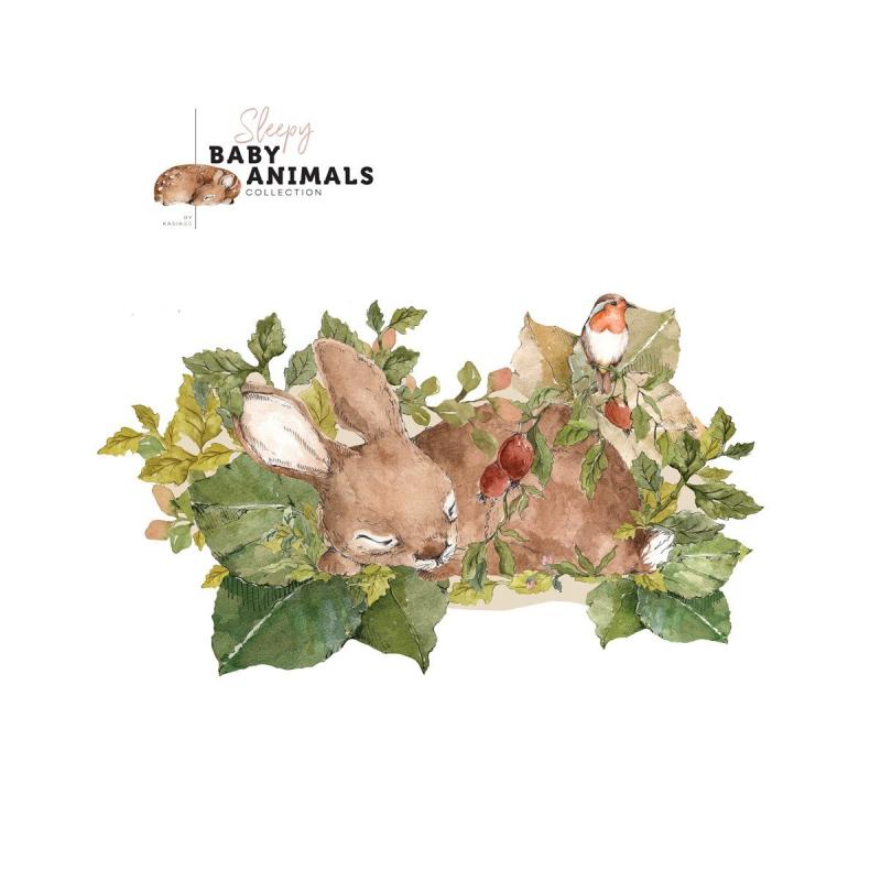 Naklejka Sleep My Little Rabbit