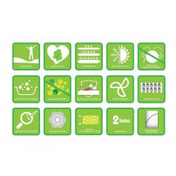 Materac Hevea Bio Bamboo Baby