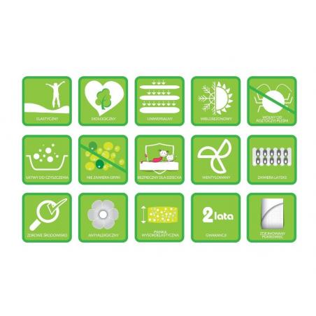 Materac Hevea Bio Bamboo Baby