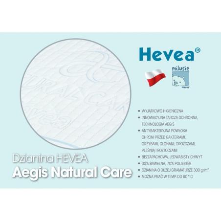Materac lateksowy Hevea Junior 160x80 Aegis Natural Care