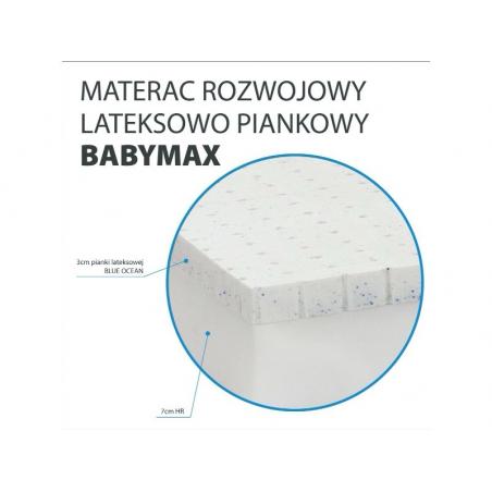 Materac piankowo-lateksowy  Hevea Baby Max Aegis (160x80)