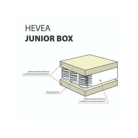 Materac kieszeniowy Junior Box 180x80 Aegis Natural Care