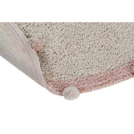 Dywan bawełniany Bubbly Vintage Nude Ø120 Lorena Canals