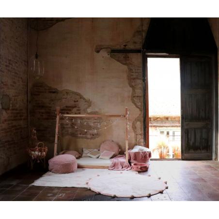 Dywan bawełniany Bubbly Vintage Nude Ø120 Lorena Canals