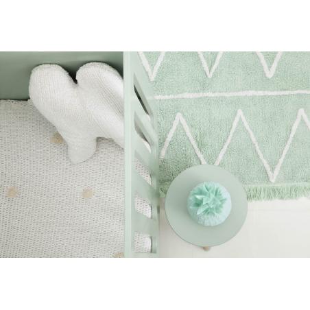 Dywan bawełniany Hippy Mint 120x160 cm Lorena Canals