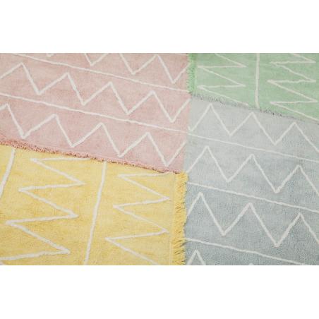 Dywan bawełniany Hippy Mint 120x160 cm Lorena Canals