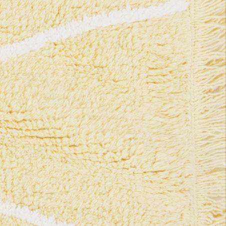 Dywan bawełniany Hippy Yellow 120x160cm Lorena Canals