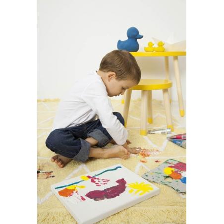 Dywan bawełniany Hippy Yellow 120x160cm Lorena Canals