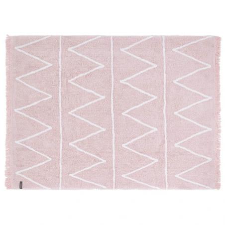 Dywan bawełniany Hippy Soft Pink 120x160 cm Lorena Canals