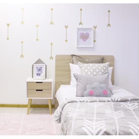 Dywan bawełniany Hippy Soft Pink 120x160 cm Lorena Canals