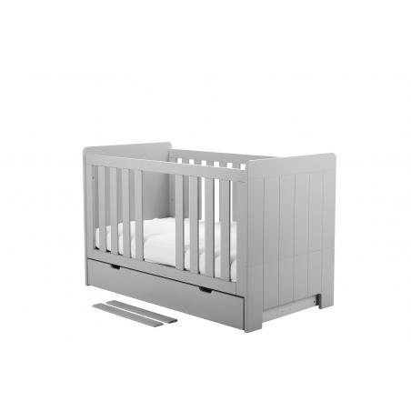 Pinio Calmo Łóżeczko Grey 140x70