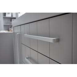 Pinio Calmo Komoda Grey 3szufladowa z Szafką