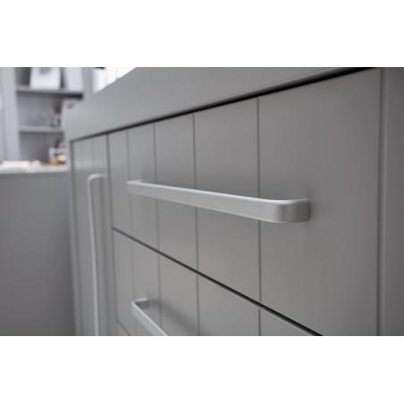 Pinio Calmo Komoda Grey 3szufladowa z Szafką