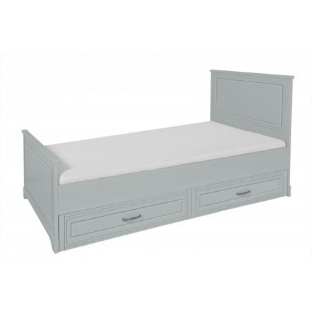 Novelies Melody Łóżko 90x200 szare