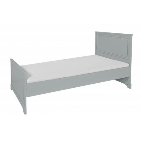 Novelies Melody Łóżko 90x200 szare