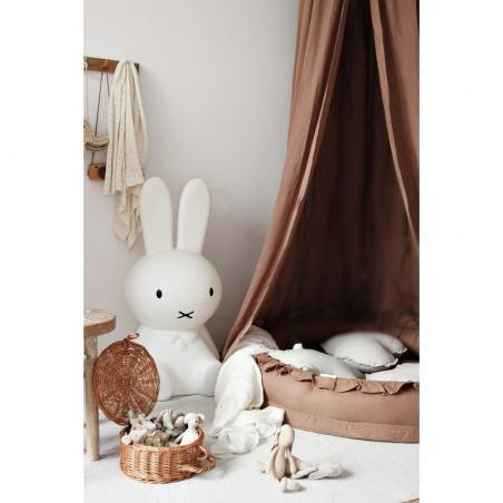 Cotton&Sweets Baldachim Z Lnu - Czekoladowy