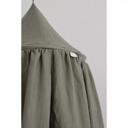 Cotton&Sweets Baldachim Z Lnu - Oliwkowy