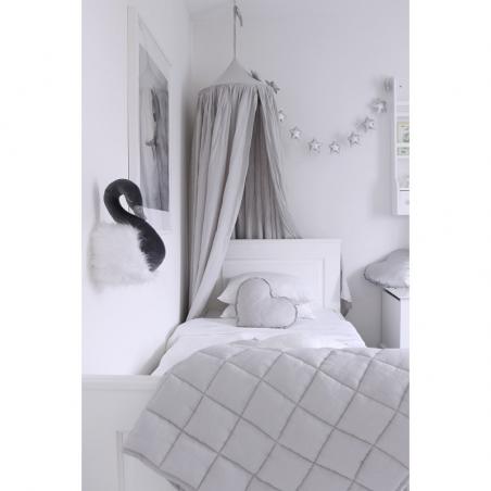 Cotton&Sweets Baldachim Bawełniany Soft - Szary