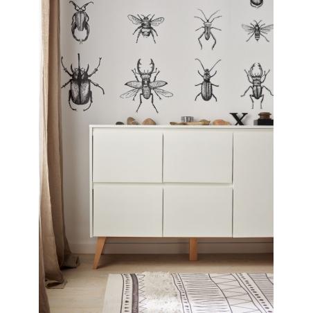 Pinio Swing Komoda 4 szuflady + drzwi