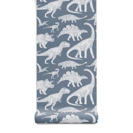 Tapeta Dino Blue