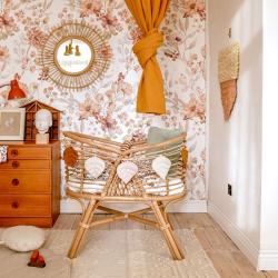 Tapeta Jesienna Łąka White