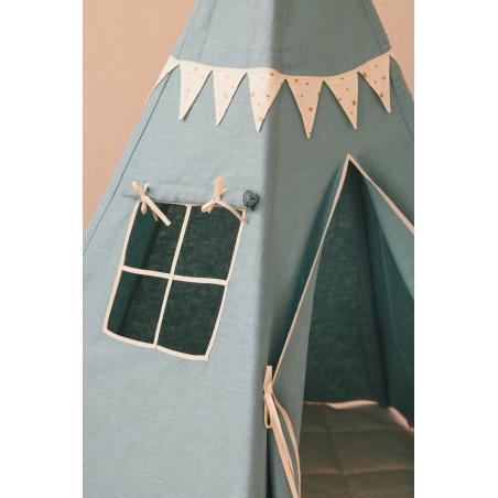 Namiot tipi lniane "Złota gwiazdka"