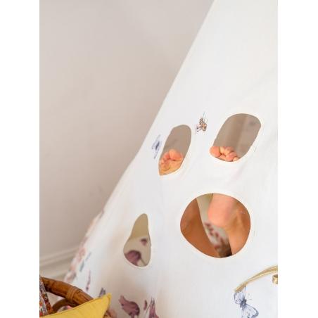 Namiot tipi dla dzieci "Polne kwiaty"