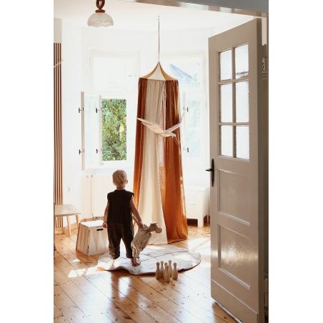Moi Mili Baldachim lniano bawełniany Cyrk