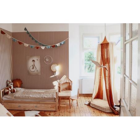 Moi Mili Baldachim lniano bawełniany Cyrk