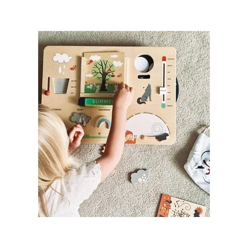 Drewniana stacja pogodowa, Tender Leaf Toys