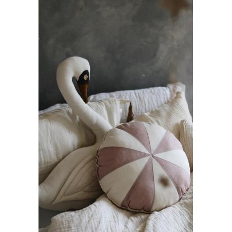 Poduszka patchworkowa Pudrowy Cukierek