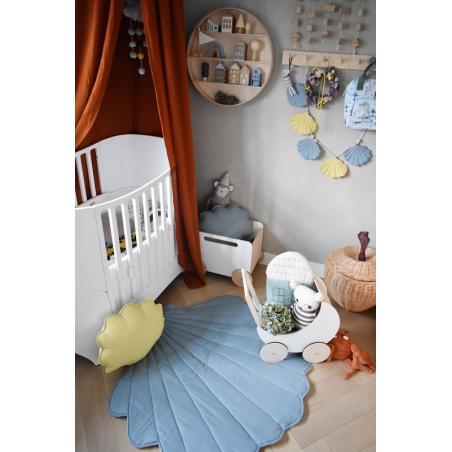 Mata dla dzieci muszla "Błękit"