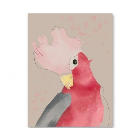 Humpty Dumpty Plakat Pink Parrot