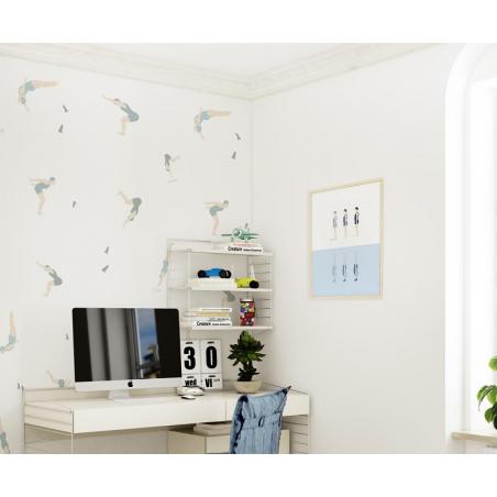 Humpty Dumpty Plakat dziecięcy Blue Swimmers