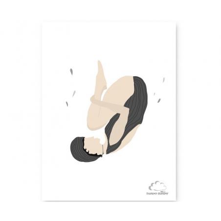 Humpty Dumpty Plakat dziecięcy  Drops Swimmers