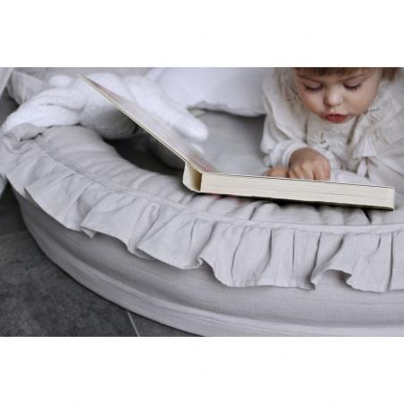 Cotton&Sweets Gniazdko Junior Pure Nature – jasne szare